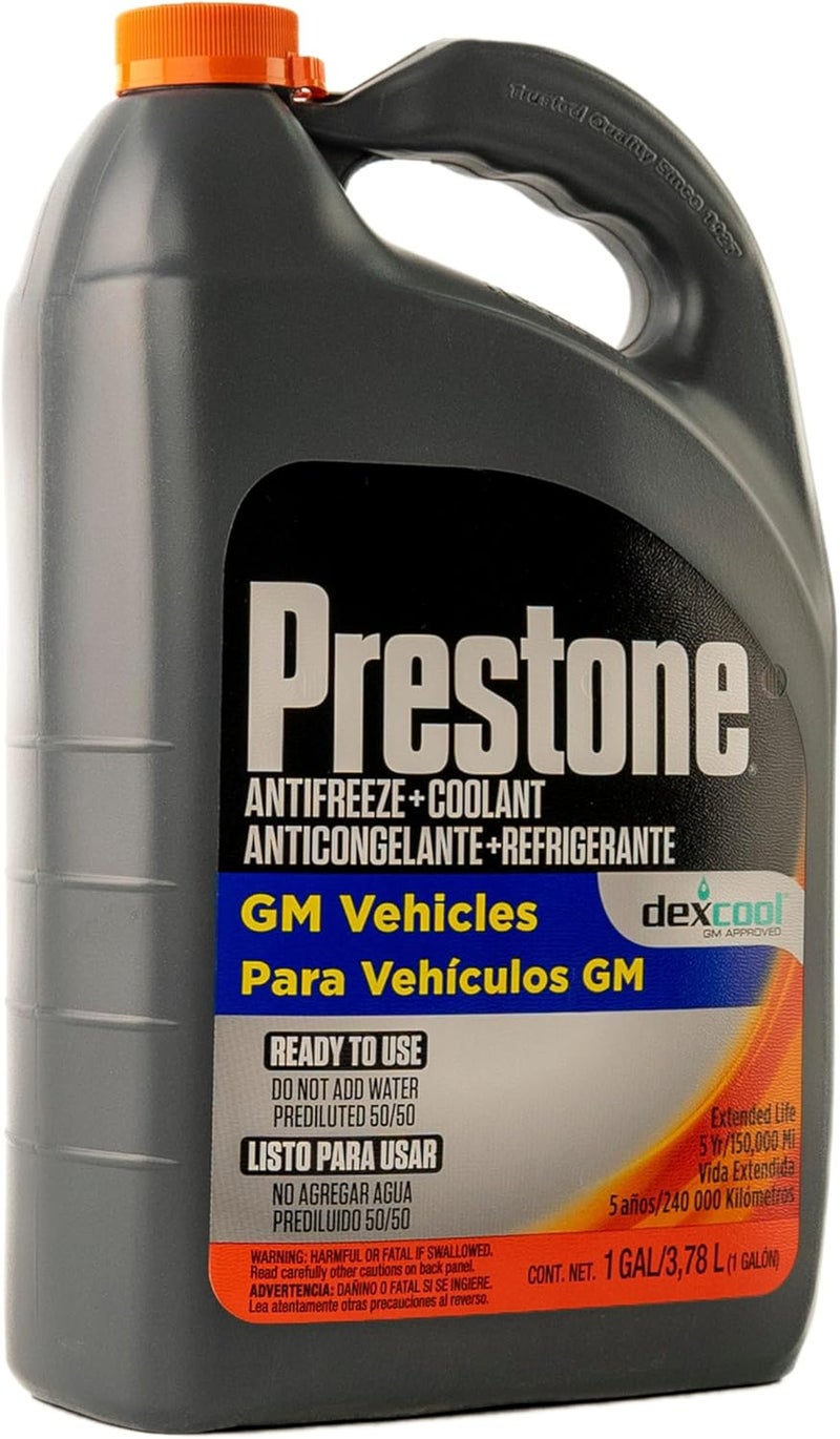 Prestone Preston Water Radiator Orange 50/50 3.78L GM - Image 1