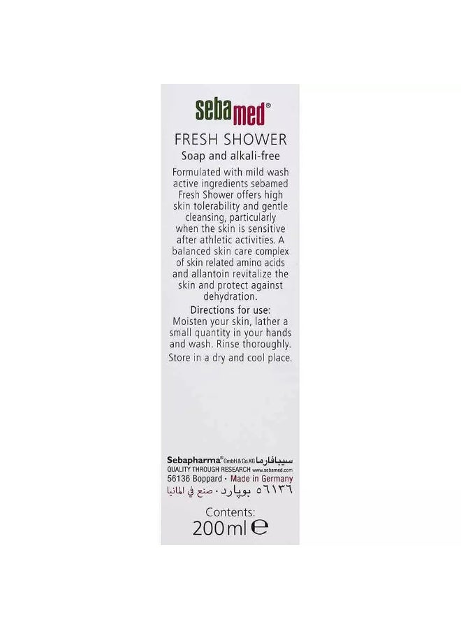 Sebamed Sebamed Shower Gel Fresh, 200 ml  - Image 3