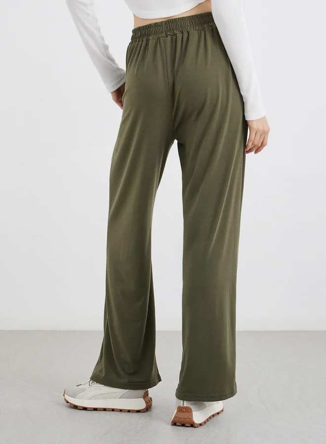 Take Two Take Two Embroidered Detail Relaxed Fit Joggers