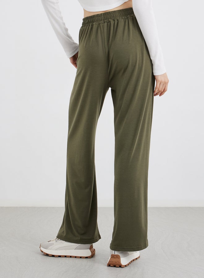 Styli Embroidered Detail Relaxed Fit Joggers - Image 4