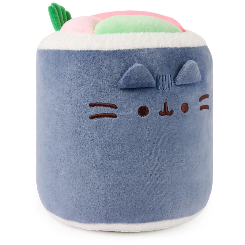 GUND Pusheen Bento Sushi Roll Plush, Squishy Toy, Collectible Plush Toy, Food Plushies, Stuffed Animal for Ages 8 and Up, Blue, 11â€ - Image 2