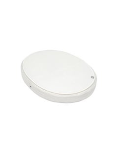 STOKKE Sleepi Mini Protection Sheet, White Protects Oval Sleepi Mini Mattress Against Accidents And Spills Exterior Made of Breathable 3D Mesh Machine Washable  - Image 1
