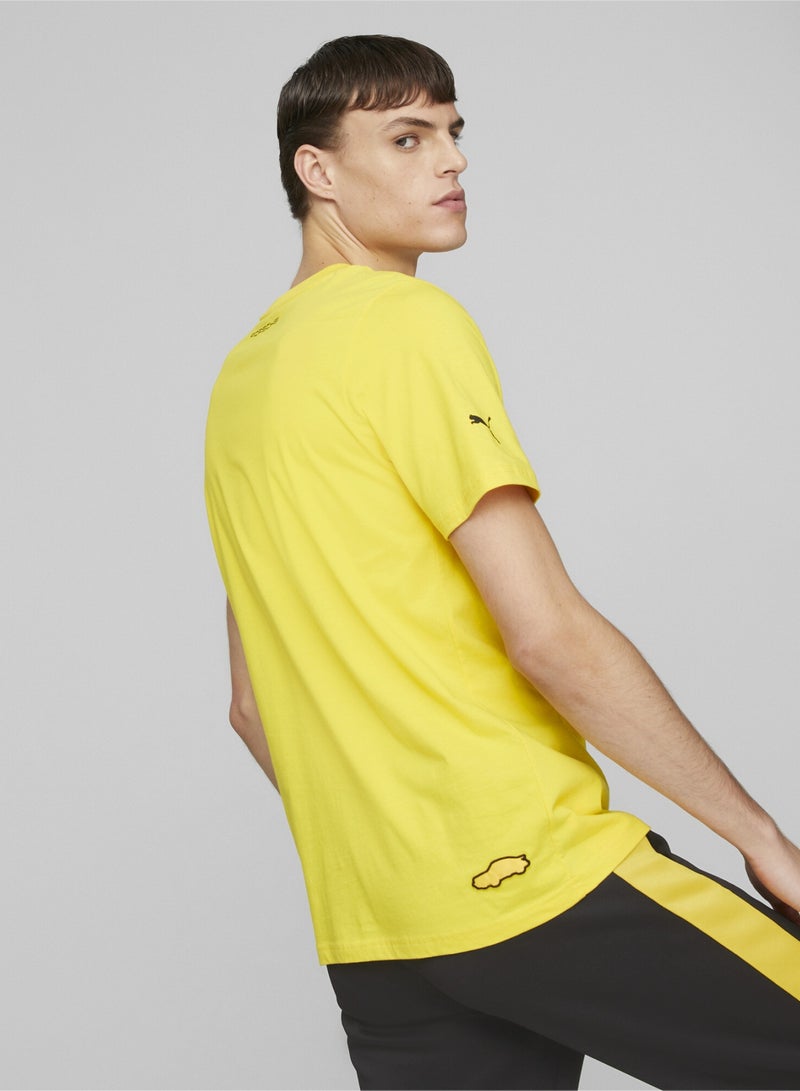 PUMA Porsche Legacy Logo Mens Shortsleeve T-shirt - Image 5