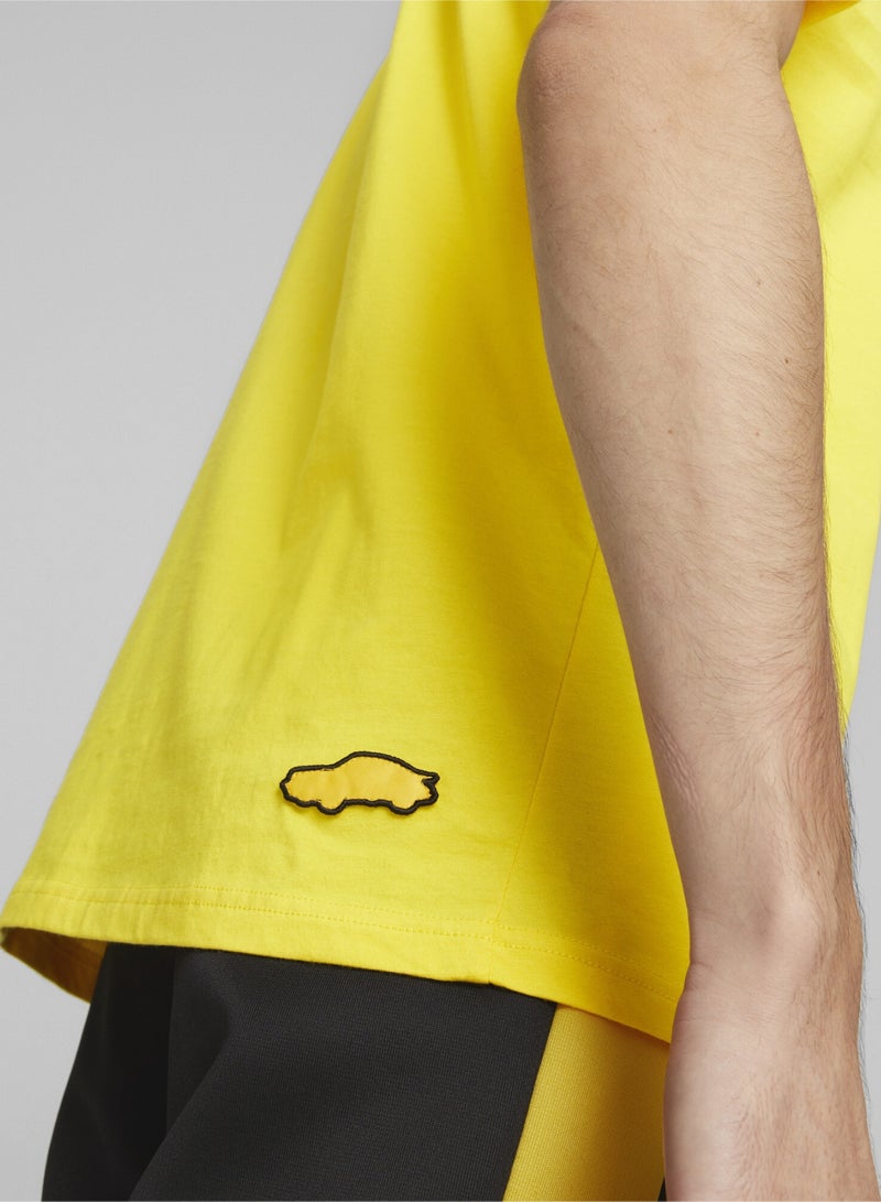 PUMA Porsche Legacy Logo Mens Shortsleeve T-shirt - Image 3
