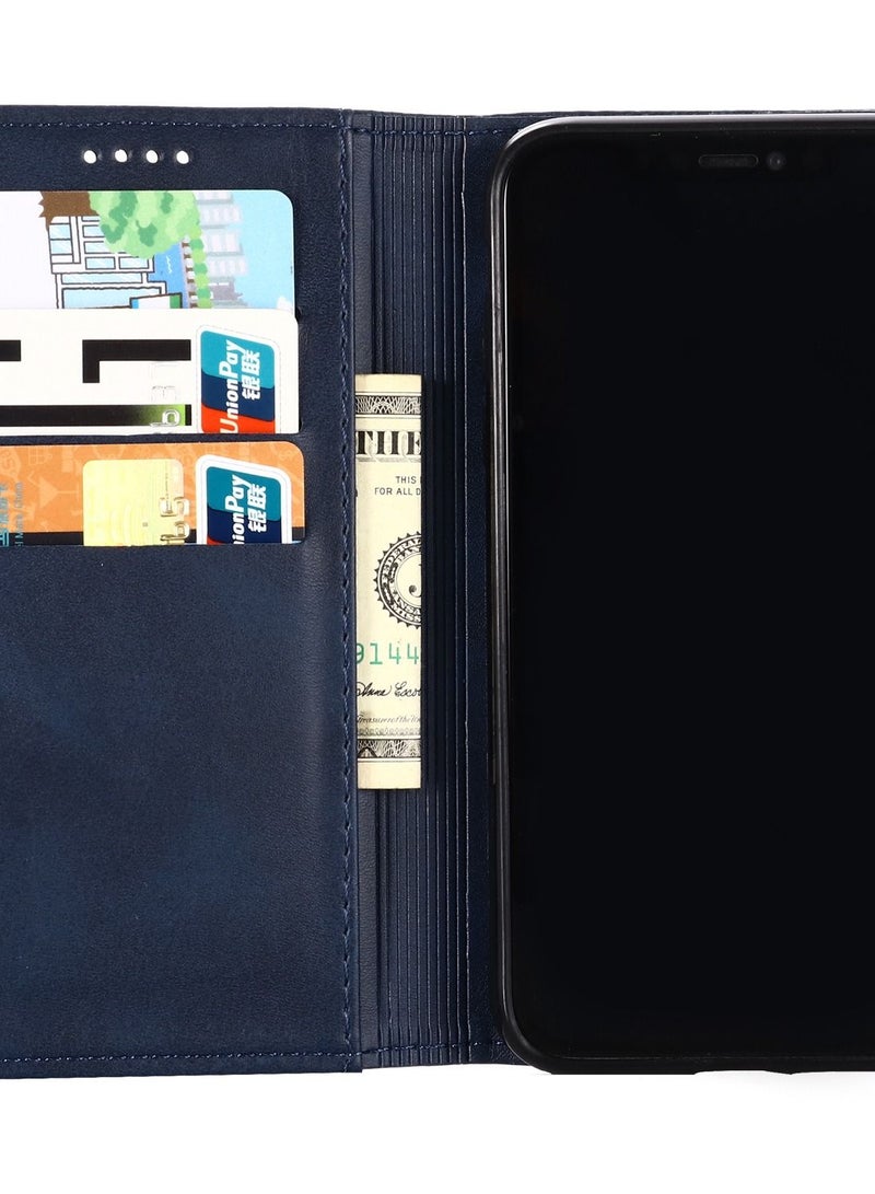 Loquat Suitable For IPhone Calf Print Wallet Flap Leather Case - Image 2