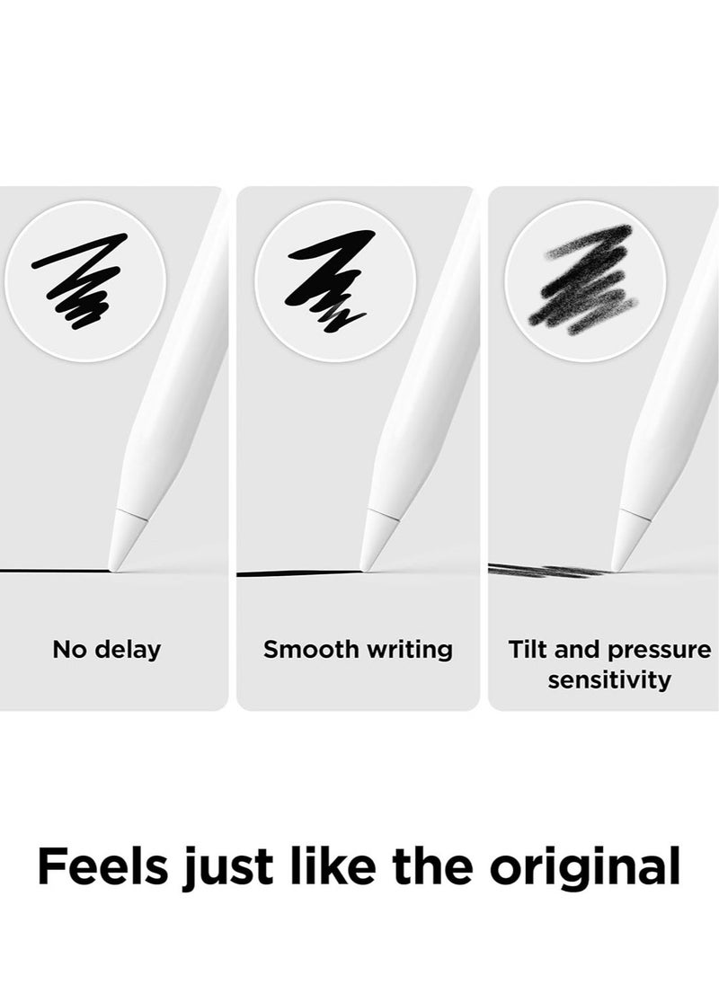 Elago Replacement Pencil Tips [4 Pack] for Apple Pencil 2nd Generation / 1st Gen Wear Resistant High Sensitivity Pencil Nibs  - Image 3