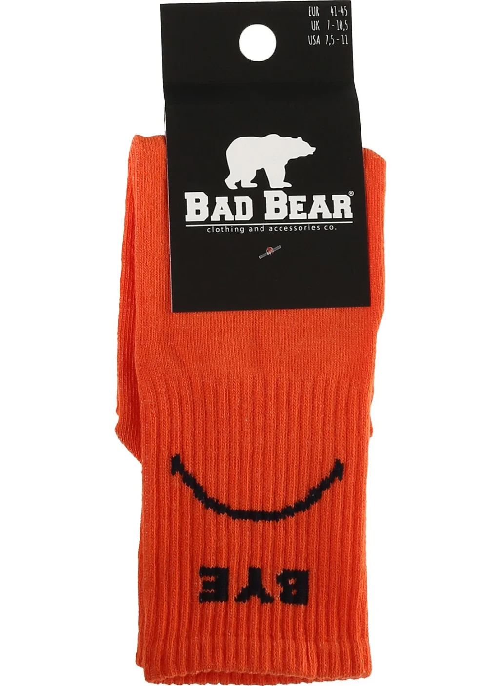 Bad Bear Mustard Men's Socks Bye Tall