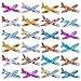 XIPEGPA 60 PCS Glider Planes Bulk Airplane Gliders Toy for Kids Paper Airplane Toys Set for Birthday Party Favor Goodie Bag Stuffers Classroom Prizes Boys and Girls - Image 2