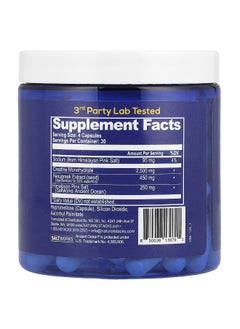 Natural Stacks Natural Stacks, Creatine+, 120 Vegan Capsules  - Image 2