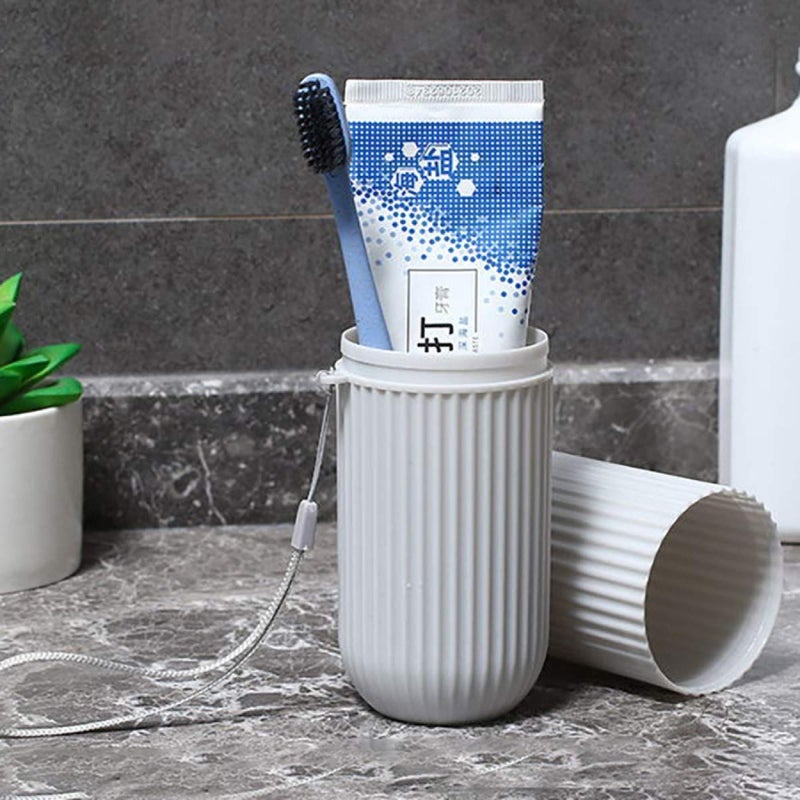 Raxon Innovation Travel Toothbrush and Toothpaste Case Holder - Portable Storage for Toothbrush | Plastic Toothbrush Holder for Travel (Multi-Holder) (Pack of 2) - Image 5