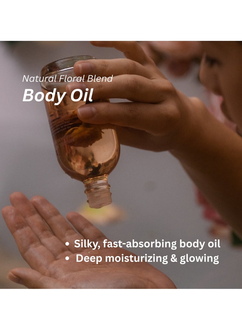 TOUN28 Damask St. Rosé Body Oil, Calming Rose, Cedarwood & Musk Scent, Fast-Absorbing & Non-Greasy, Vegan Formula, Korean Body Care for All Skin Types, 100ml - Image 2