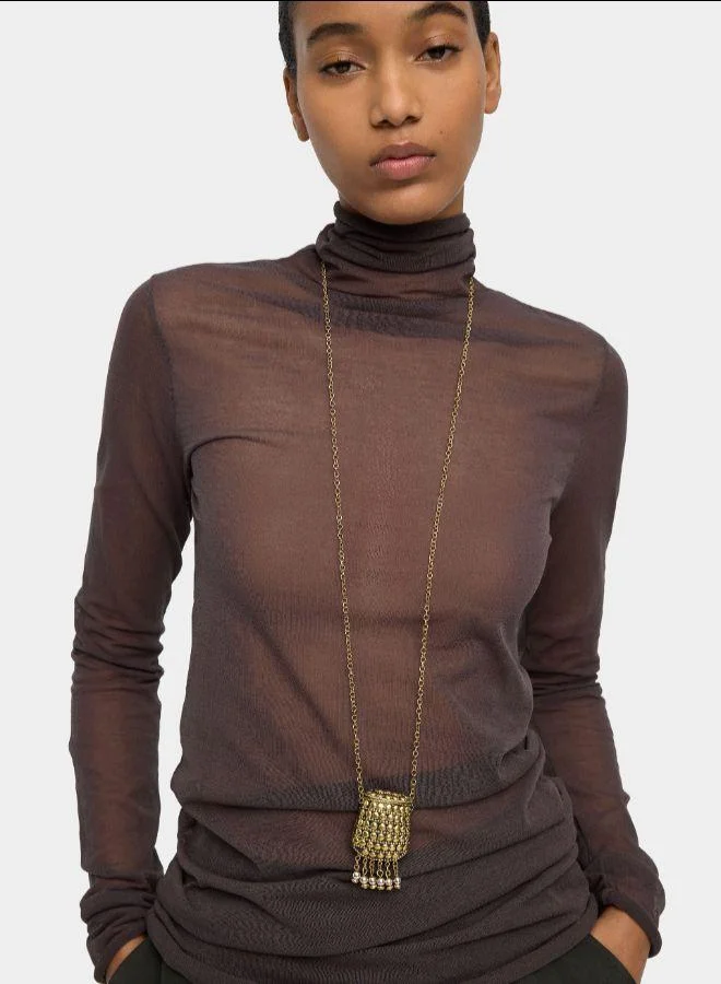 بارفوا عقد مع قلادة جيب