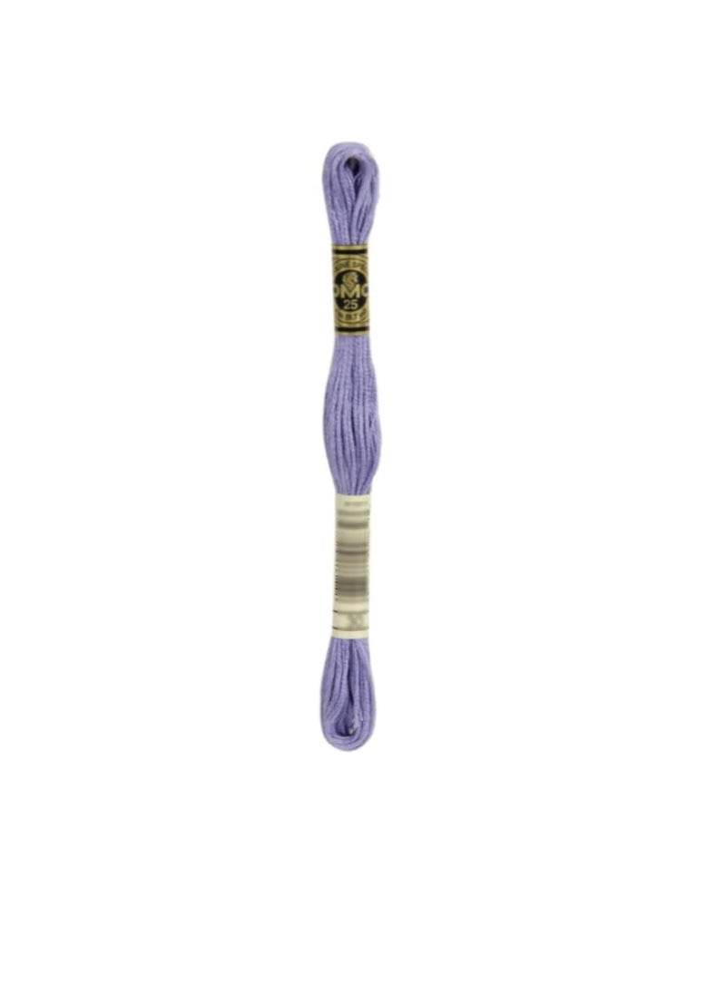 DMC - DMC 6-Strand Embroidery Cotton 8.7yd Medium Light Blueberry - Image 1
