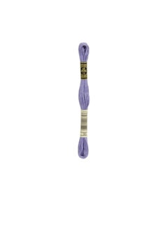 DMC 6-Strand Embroidery Cotton 8.7yd Medium Light Blueberry