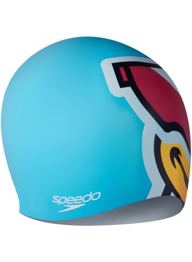 speedo قبعة السباحة المطبوعة من سبيدو - تشيما كيرا أزور - Image 2