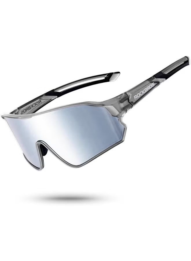 روكبروز نظارات شمسية ROCKBROS مستقطبة للحماية من الأشعة فوق البنفسجية للنساء والرجال لركوب الدراجات - Image 1