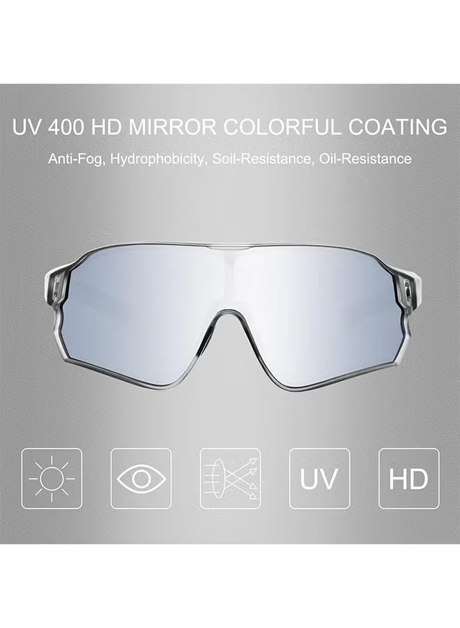 روكبروز نظارات شمسية ROCKBROS مستقطبة للحماية من الأشعة فوق البنفسجية للنساء والرجال لركوب الدراجات - Image 2