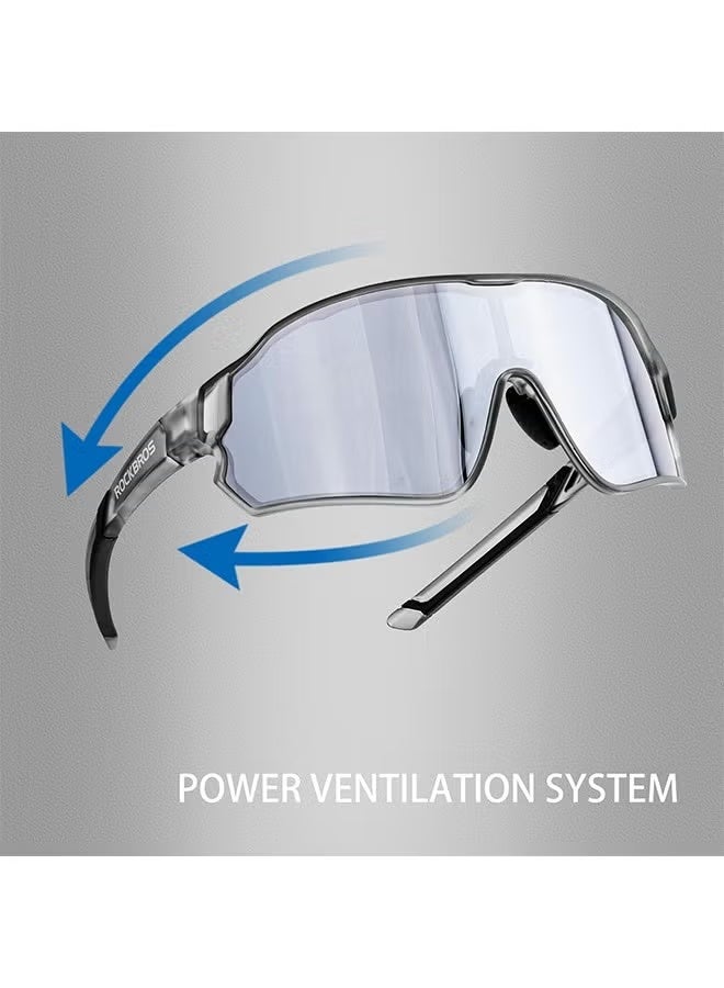 روكبروز نظارات شمسية ROCKBROS مستقطبة للحماية من الأشعة فوق البنفسجية للنساء والرجال لركوب الدراجات - Image 4