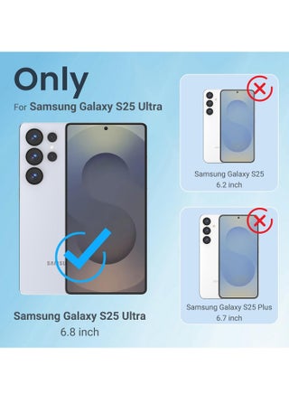 Samsung Galaxy S25 Ultra Magsafe Case Support Wireless Charging Slim Thin Magnetic Cover Anti Scratch Shockproof Hard Transparent Phone Case Compatible with Samsung Gakaxy S25 Ultra 6.8 Inch - view 2