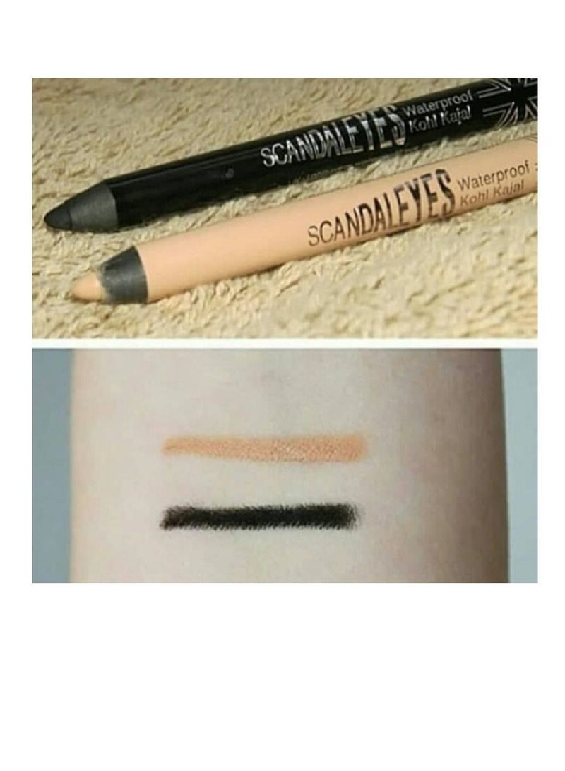 Generic Black and beige waterproof eyeliner kit  - Image 1