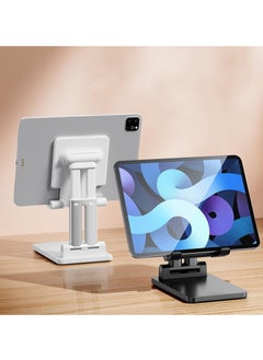 TYCOM TyCom Cell Phone Stand Adjustable phone holder for Desk Foldable Desktop Tablet Stand Holder Double Adjustable Mobile stand Phone Tablet Holder Double Support Black.  - Image 5