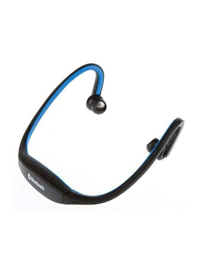 Generic - Wireless Bluetooth Stereo Headset For Apple iPhone Black/Blue - Image 1