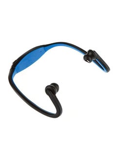 Generic Wireless Bluetooth Stereo Headset For Apple iPhone Black/Blue  - Image 2