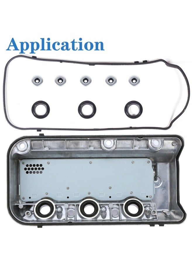 HIHIAV طقم حشية غطاء صمام رأس المحرك VS50773R 151081801 VS50559 متوافق مع هوندا أكورد أوديسي كروستور بايلوت أكورد كروستور ريدجلاين 3.5L ؛ أكورا MDX RDX RL TL TSX ZDX 3.5L 3.7L V6 - Image 3