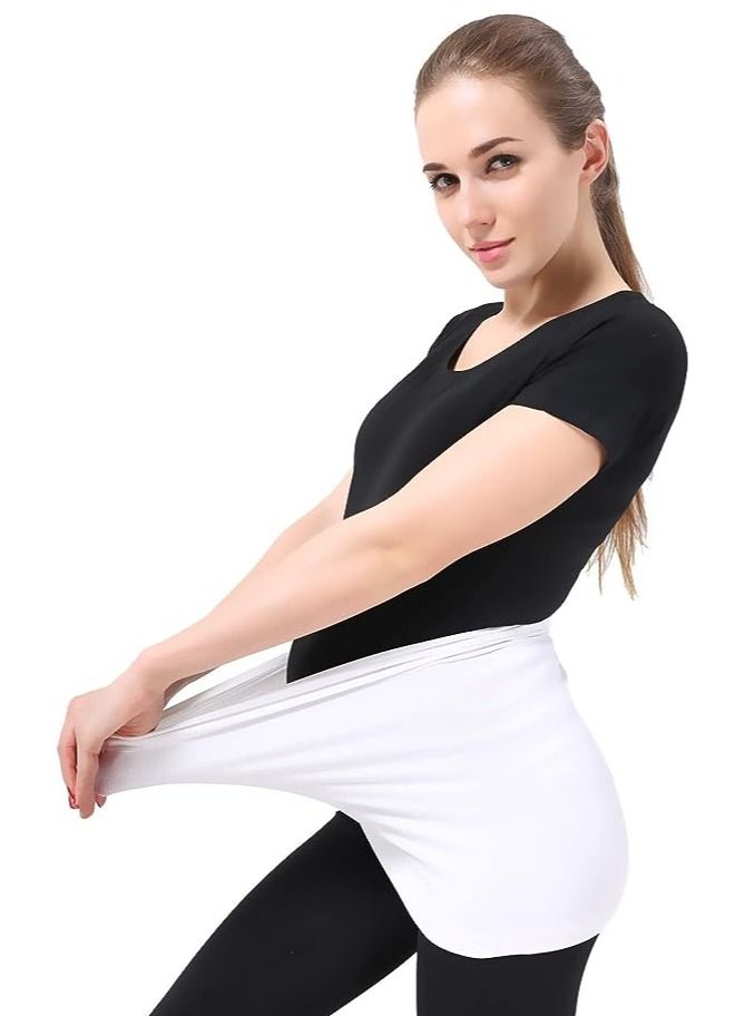 A skirt to hide the waist of women and girls, a women's waist concealer ideal for jeans, shorts, low-rise skirts, or as an accessory and belly corset for pregnant women  - Image 4