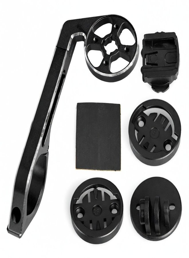 YSANAM Bicycle Computer Camera Mount Holder Bike Sports Camera Front Mount Bike Handlebar Mount Handle Bar Computer Mount Replacement for Garmin Bryton CATEYE - Image 1