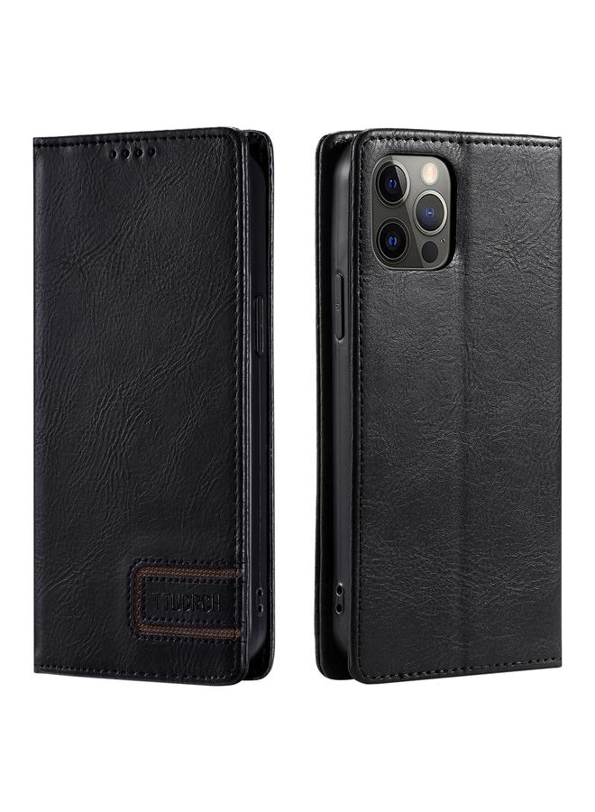 Zaboon Case For iPhone 11 Pro TTUDRCH RFID Retro Texture Magnetic Leather Phone Case - Image 1