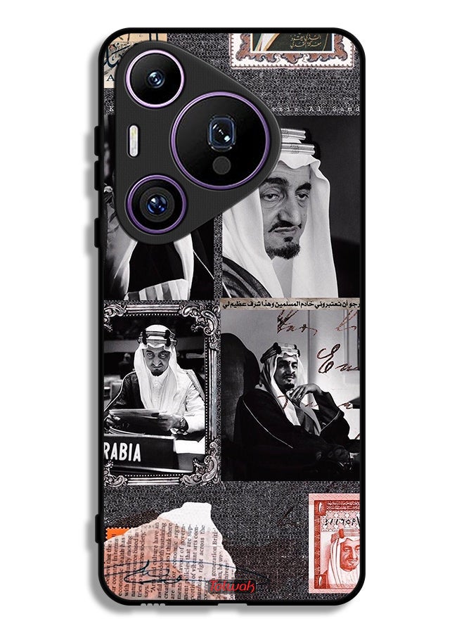 Tolwak Huawei Pura 70 Pro Protective Case Cover King Faisal Vintage Poster - Image 1