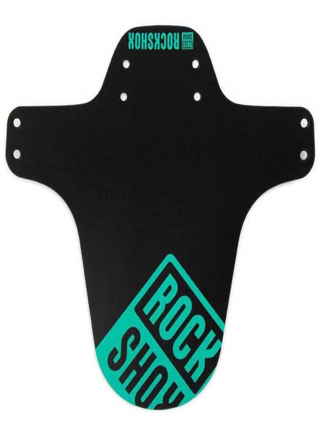 RockShox MTB Fender Black with Seafoam Green Print
