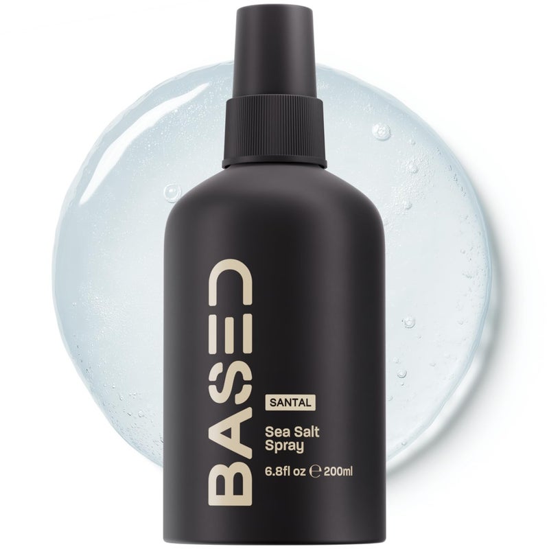Based Bodyworks BASED Sea Salt Spray, Natural Finish Sea Salt Spray for Hair, Volume & Texture, Infused with Kelp & Vitamin B5, Light & Non-Greasy, Paraben Free, No Drying Alcohols, 6.8 oz (Pack of 1) - Image 1