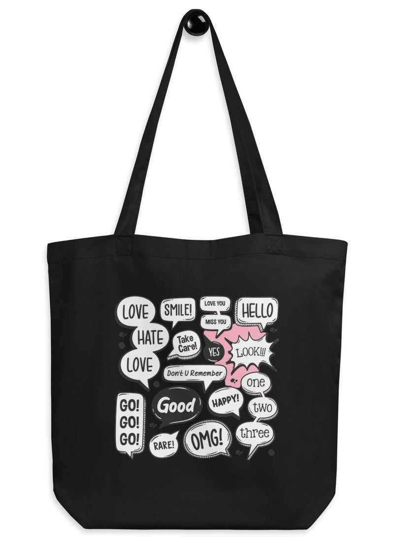 Totti Tote bag big canvas for women, size 40*35 km