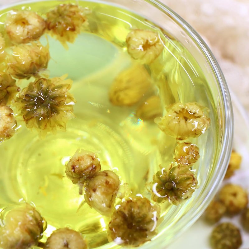 FullChea شاي الأقحوان المجفف الطبيعي الفاخر من فول تشيا - 3.52 أونصة (100 جرام) - شاي أعشاب خالي من الكافيين - Image 5