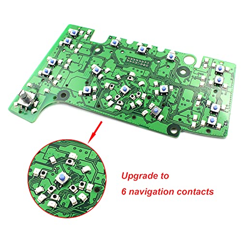 BestParts لوحة دائرة واجهة الوسائط المتعددة MMI الجديدة E380 لسيارة أودي Q7 2007-2009 A6 2005-2011 4L091604/ 4L0919609/ 4L0919610 - Image 2