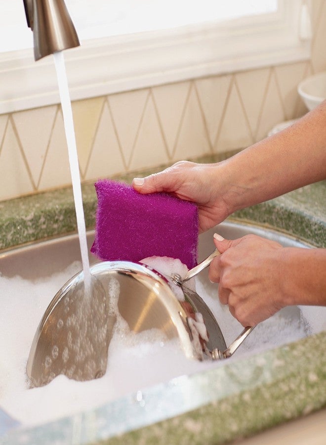 GR DESIGN® Scratch Proof Utensil Scrubber Pad (Multicolor) (Pack of 18) - Image 5
