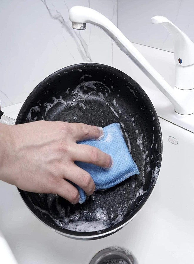 GR DESIGN® Scratch Proof Utensil Scrubber Pad (Multicolor) (Pack of 18) - Image 4