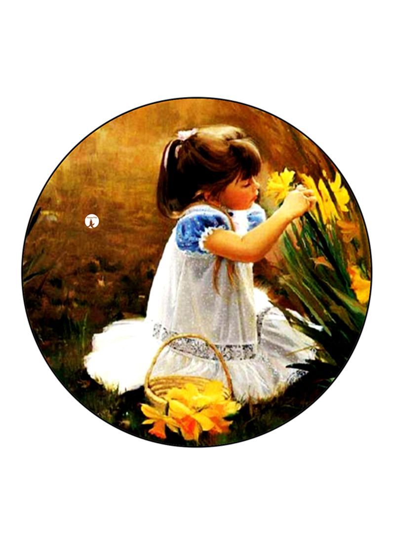 RKN Girl Printed Mouse Pad Multicolour