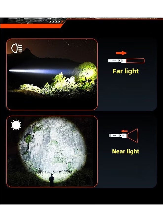 Philips Flashlight: Strong Light, Ultra-Bright, Long-Range, Outdoor Portable, Ultra-Long Battery Life, Aluminum Alloy, Waterproof, For Home Use - Image 5