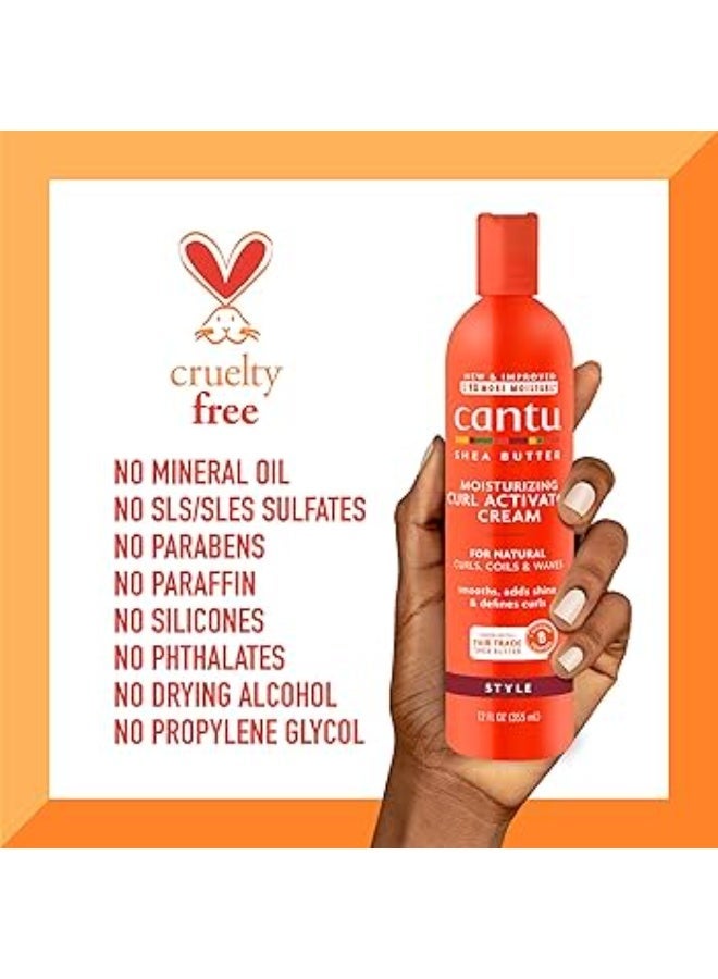 CANTO Cantu Shea Butter Hair Cream 355ml for Curl - Image 2