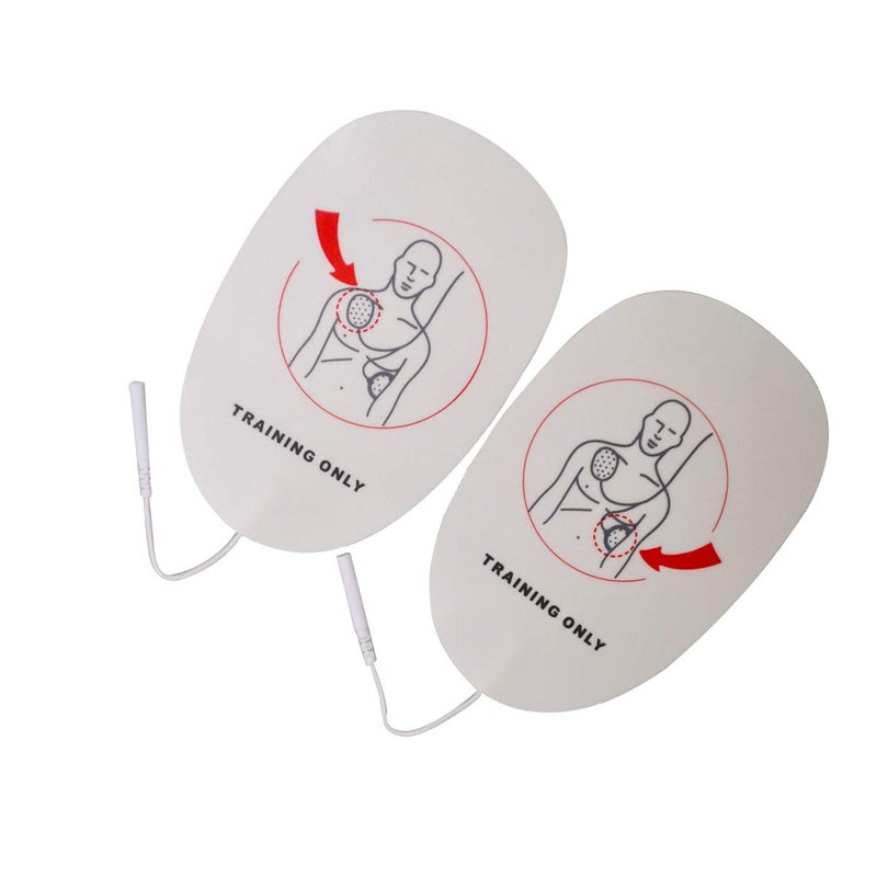 ELYSAID Latex Free Foam XFT AED Practi-Trainer Replacement Pads,Adult, 6 Pairs - Image 3