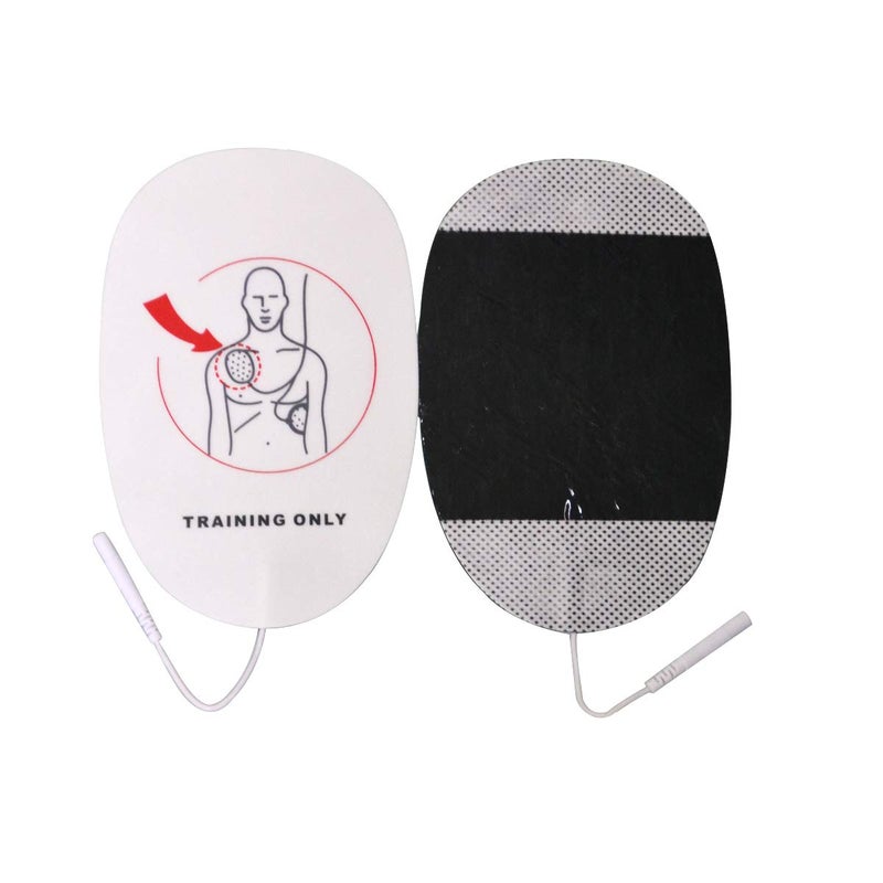 ELYSAID Latex Free Foam XFT AED Practi-Trainer Replacement Pads,Adult, 6 Pairs - Image 2