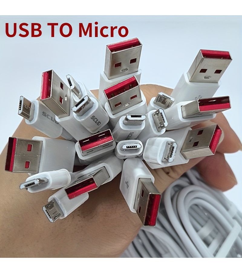 10 USB to Type C and Micro Data Cables 1m for Mobile Devices - Image 4