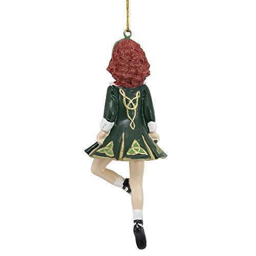 Kurt S. Adler Kurt Adler 6-Inch Resin Step Irish Dancer Ornament for Christmas - Image 5