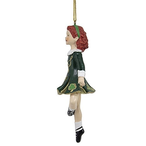 Kurt S. Adler Kurt Adler 6-Inch Resin Step Irish Dancer Ornament for Christmas - Image 4