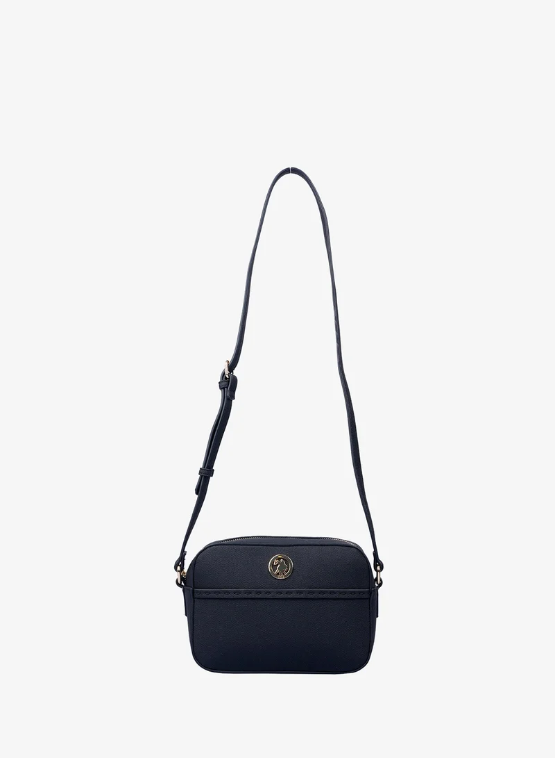 U.S. Polo Assn. BLACK U.S. Polo Assn. Women's Crossbody Bag, Ladies Shoulder Bag Handbag for Ladies Travel Bag for Girls  Black for Women | Best Price UAE