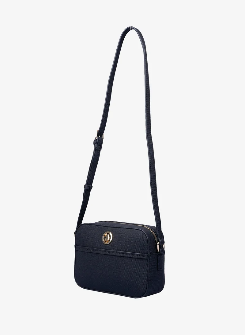 U.S. Polo Assn. BLACK U.S. Polo Assn. Women's Crossbody Bag, Ladies Shoulder Bag Handbag for Ladies Travel Bag for Girls  Black for Women | Best Price UAE
