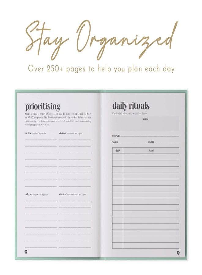 epic self ADHD Planner for Adults: Focus Planner For Productivity - A planner for Neurodivergent Brains - Organization, Goal-Setting, and Time Management - Gift for Men and Women with ADHD - Image 2